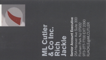 Rich Jackle - ML Cutler & Co Inc. | AUTO INSURANCE
HOMEOWNERS INSURANCE