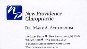 Dr. Mark Schlobohm - New Providence Chiropractic | CHIROPRACTOR
