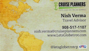 Nish Verma - Cruise Planners - Land and Cruise Experts | TRAVEL ADVISOR
